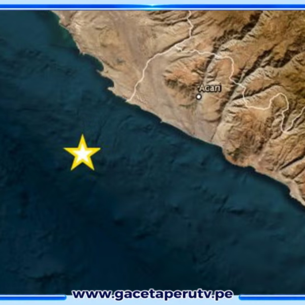 Ica: Temblor de magnitud 4.6 sacudió San Juan de Marcona