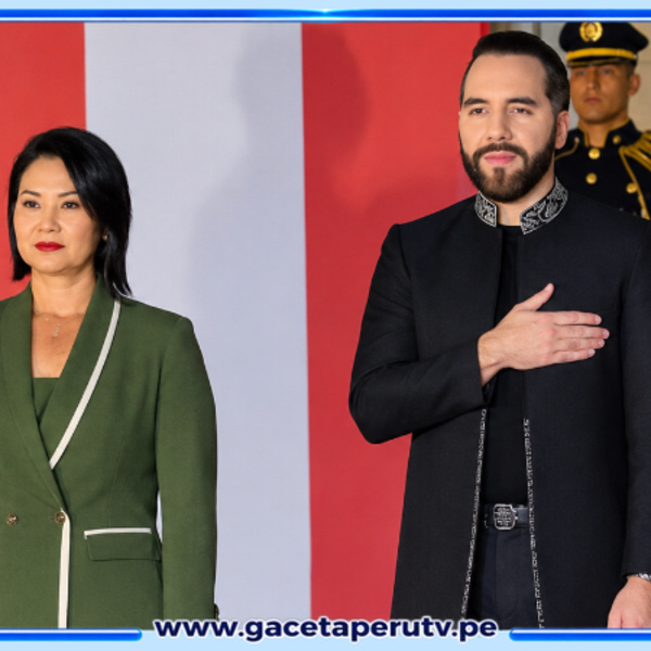 Keiko Fujimori se reúne con Nayib Bukele
