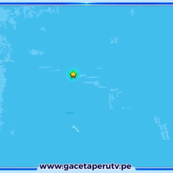 Un sismo de 6.4 azotó el Pacífico sur este jueves