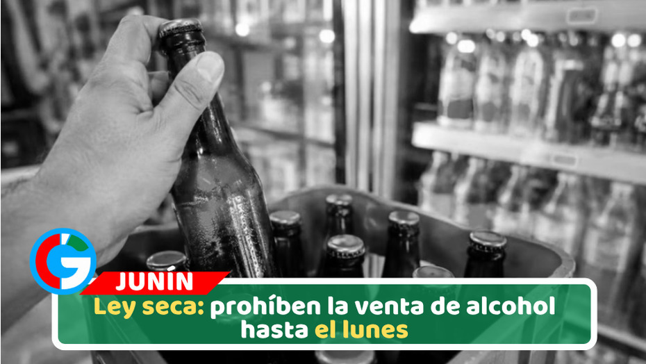 Ley seca: prohíben la venta de alcohol hasta el lunes