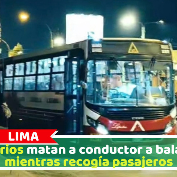 Sicarios matan a conductor a balazos mientras recogía pasajeros