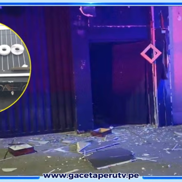 Huaura: Detonan explosivo frente a discoteca Mamboo