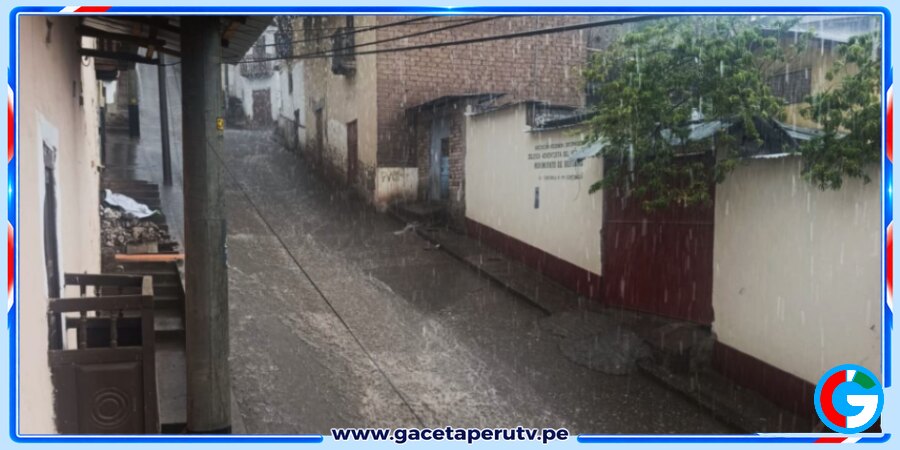 Lluvia intensa deja viviendas afectadas en Contumazá