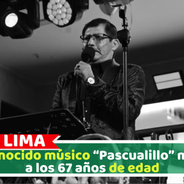 Reconocido músico “Pascualillo” muere a los 67 años de edad