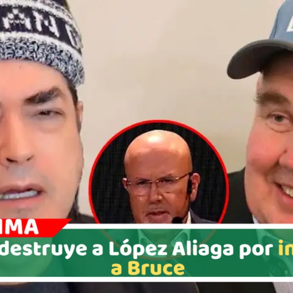 Bayly destruye a López Aliaga por insultos a Bruce