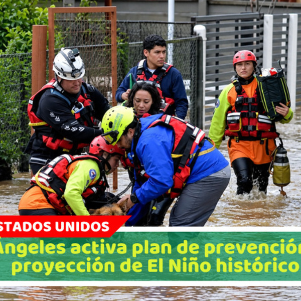 Los Ángeles activa plan de prevención ante proyección de El Niño histórico