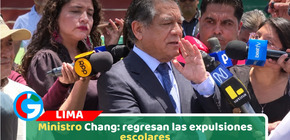Ministro Chang: regresan las expulsiones escolares