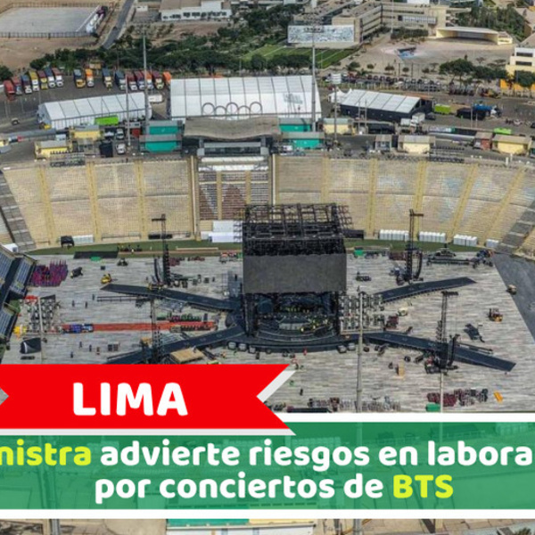 Lima: Exministra advierte riesgos en laboratorios por conciertos de BTS