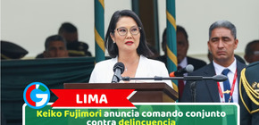 Lima: Keiko Fujimori anuncia comando conjunto contra delincuencia