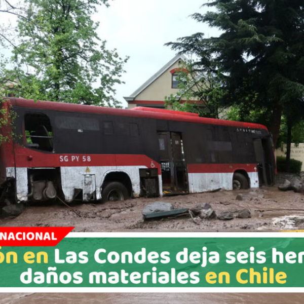 Chile decreta estado de catástrofe tras aluvión que golpeó Santiago