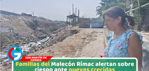 Vecinos de San Martín de Porres exigen proteger ribera del Rímac