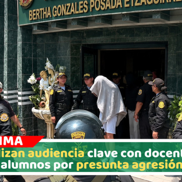 Realizan audiencia clave con docentes y alumnos por presunta agresión