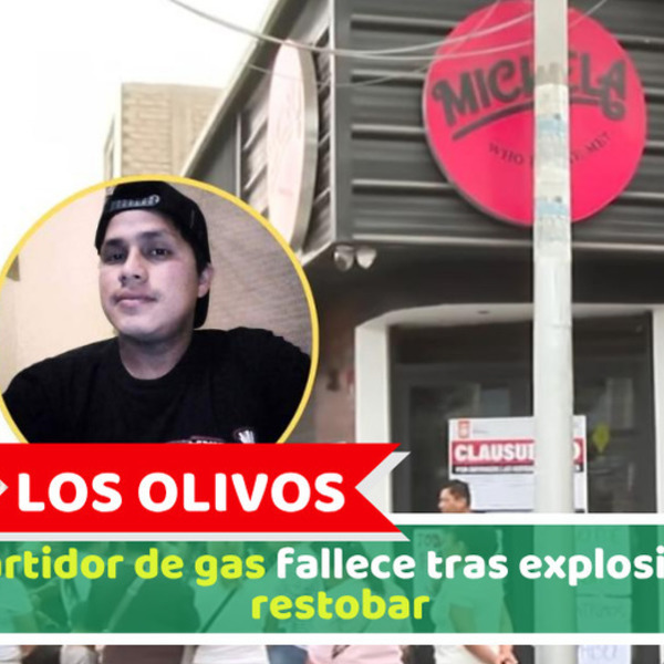 Los Olivos: Repartidor de gas fallece tras explosión en restobar