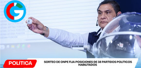 ONPE define orden clave de partidos para elecciones 2026 generales