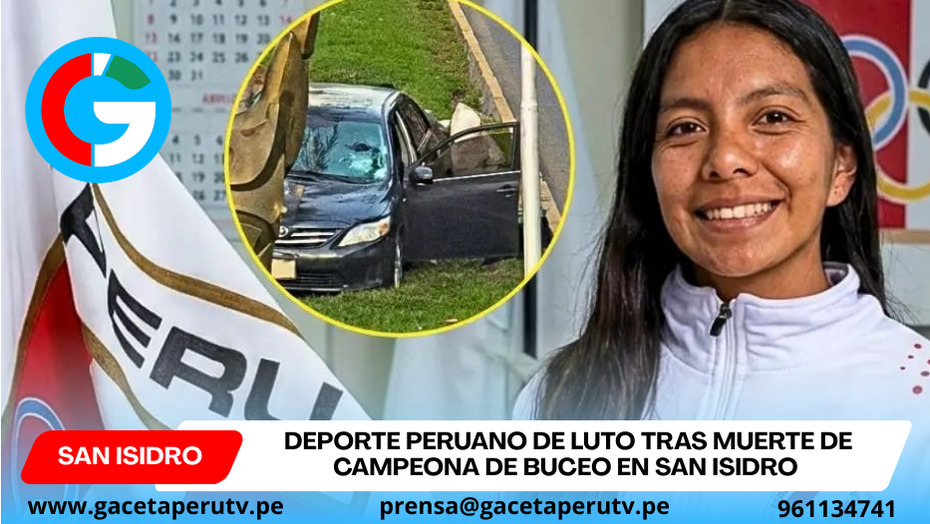 Fallece campeona nacional de buceo libre en San Isidro