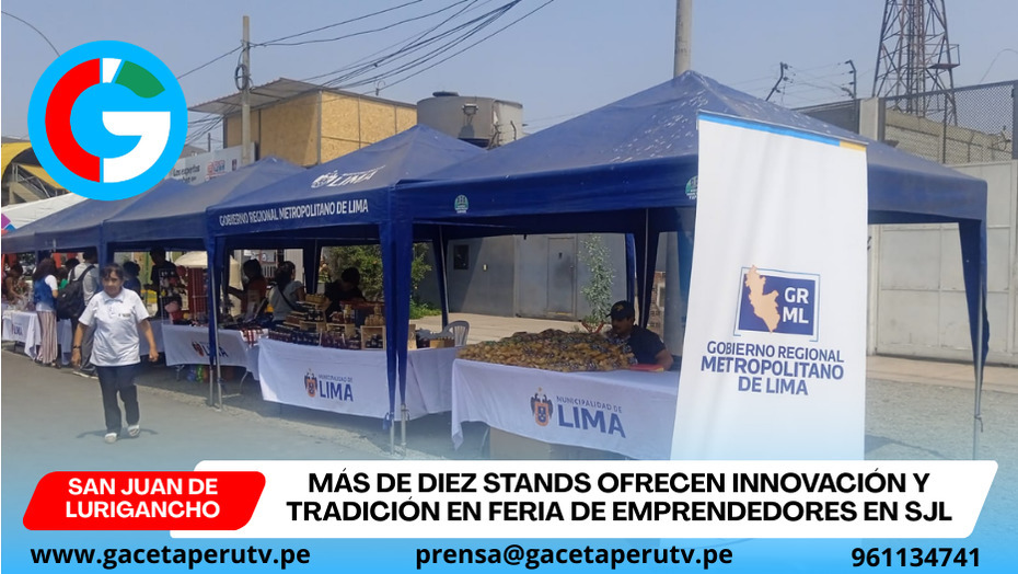 Caravana del Emprendedor dinamiza comercio en San Juan de Lurigancho