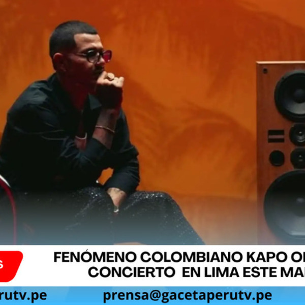 Fenómeno colombiano Kapo ofrecerá concierto histórico en Lima este marzo