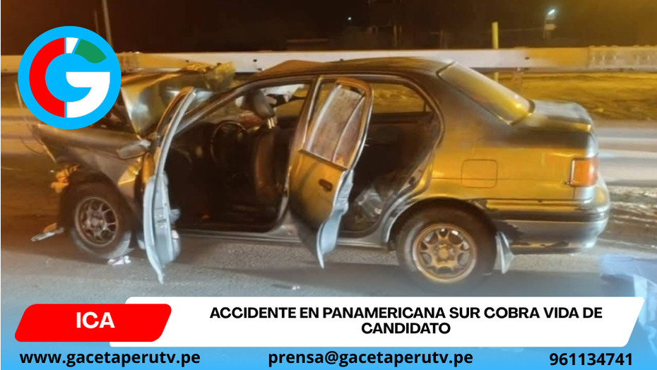 Muere exalcalde José Choque en fatal accidente vehicular