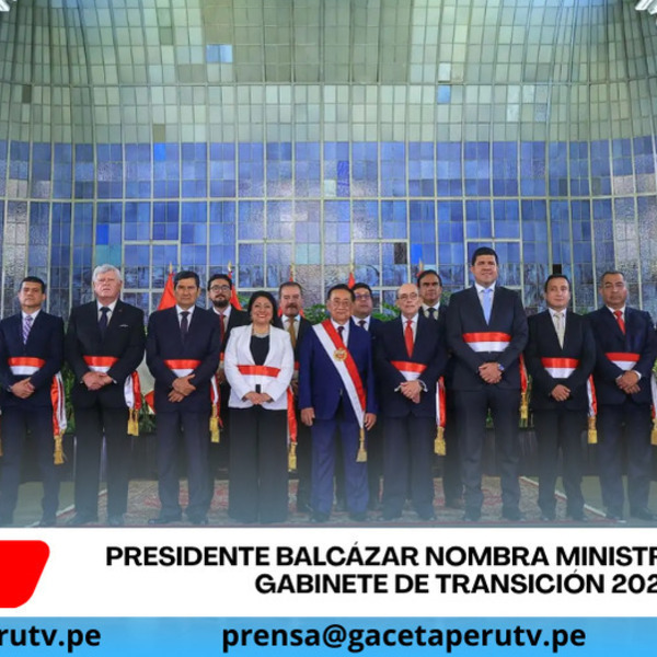 Balcázar toma juramento a gabinete con Denisse Miralles como premier