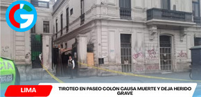 Balacera en bar clandestino de Lima deja un muerto más