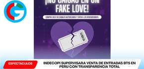 Indecopi supervisará venta de entradas BTS en Perú con transparencia total