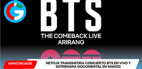 Netflix transmitirá concierto BTS en vivo y estrenará documental en marzo
