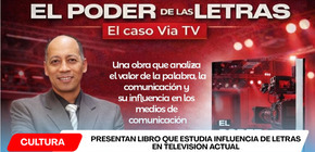 Presentan libro que estudia influencia de letras en televisión actual