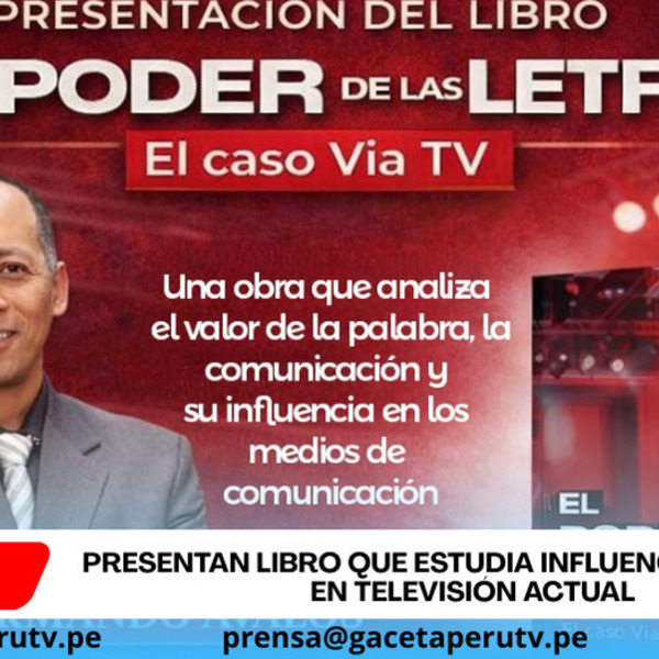 Presentan libro que estudia influencia de letras en televisión actual