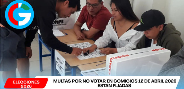 Multas por no votar en comicios 12 de abril 2026 están fijadas