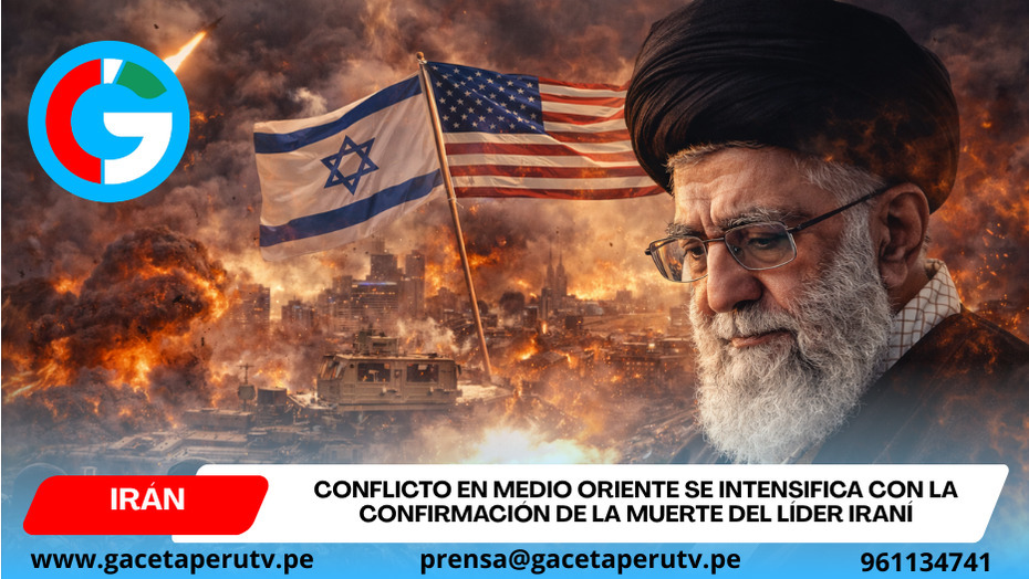 Conflicto en Medio Oriente se intensifica con la confirmación de la muerte del líder iraní
