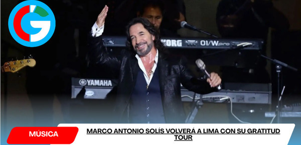 Marco Antonio Solís volverá a Lima con su Gratitud Tour