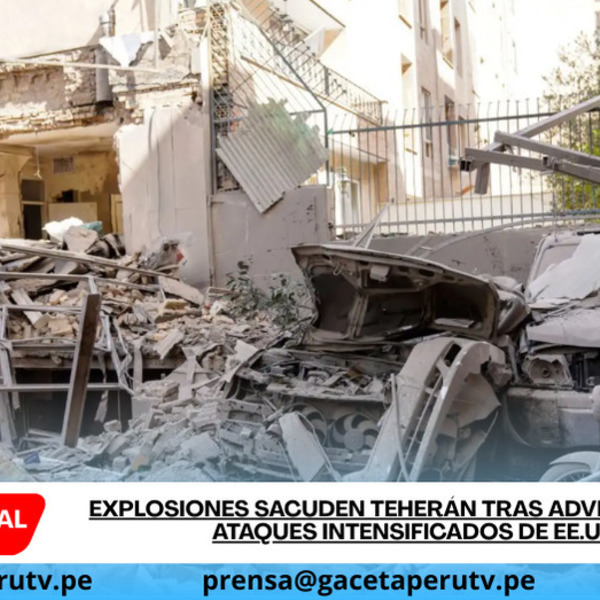 Explosiones sacuden Teherán tras advertencia de ataques intensificados de EE.UU.