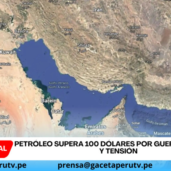 Petróleo supera 100 dólares por guerra con Irán y tensión