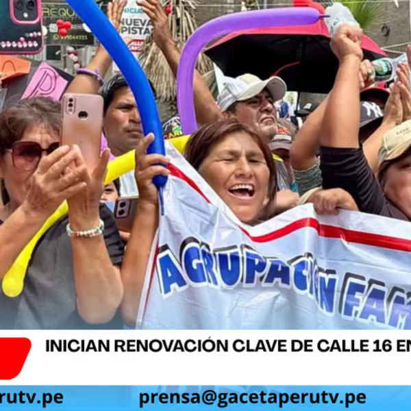 Inician renovación clave de calle 16 en Campoy SJL