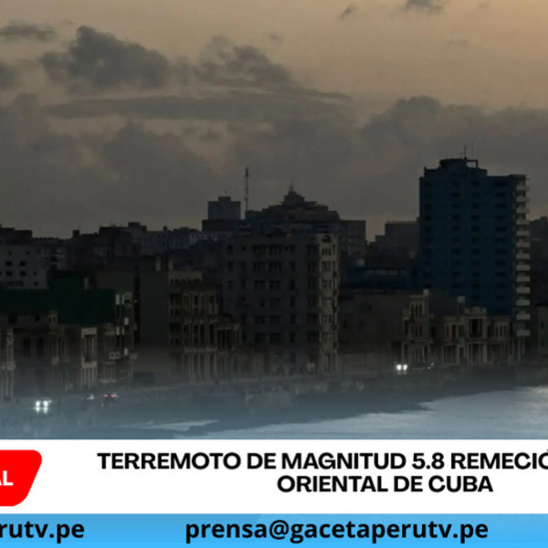 Terremoto de magnitud 5.8 remeció la costa oriental de Cuba
