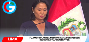 Keiko Fujimori propone shock desregulatorio para impulsar industria nacional