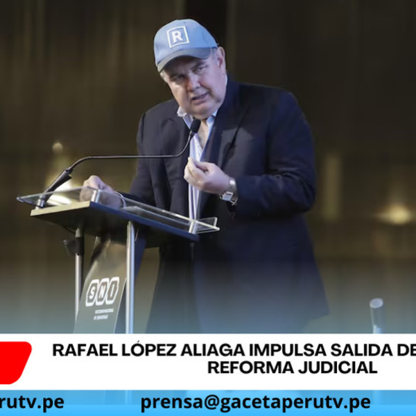 López Aliaga plantea salida de Corte IDH y jueces sin rostro