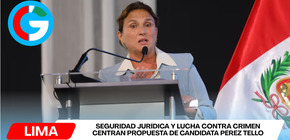 Candidata Pérez Tello propone orden y seguridad jurídica para reactivar país