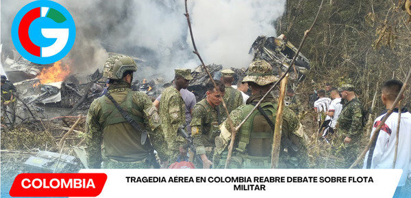 Avión militar en Colombia deja 34 muertos y varios heridos