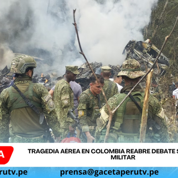 Avión militar en Colombia deja 34 muertos y varios heridos