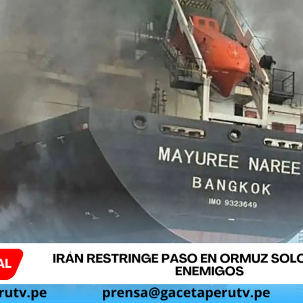 Irán restringe paso en Ormuz solo a países enemigos