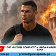 Cristiano Ronaldo y familia salen de Arabia por peligro real de ataques en Arabia Saudita