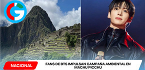 Fans de BTS impulsan campaña ambiental en Machu Picchu