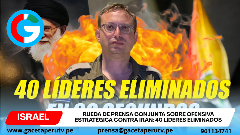 Israel y Estados Unidos detallan ofensiva contra Irán en conferencia