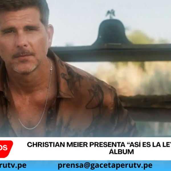 Christian Meier presenta “Así es la ley”, su nuevo álbum