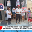 Candidato Henry Vilchez presenta propuestas y escucha demandas ciudadanas en Comas
