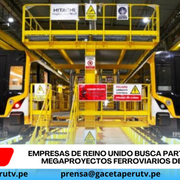 Empresas británicas apuntan a construir Metro de Lima moderno