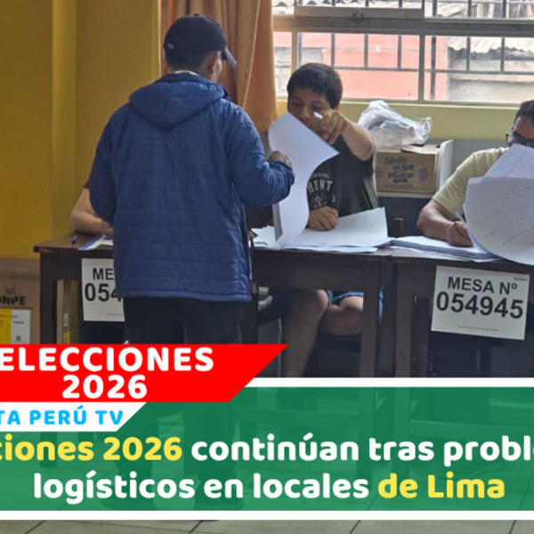 JNE amplía votación tras fallas en instalación de mesas en Lima