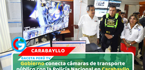 Mininter en Carabayllo integra cámaras de buses al sistema policial en Lima