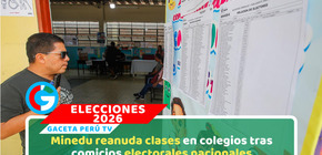 Minedu reanuda clases en colegios tras comicios electorales nacionales
